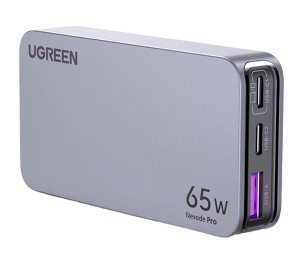 UGREEN Płaska ładowarka sieciowa Nexode Pro 65W GaN 2x USB-C + USB - 1488947 - zdjęcie
